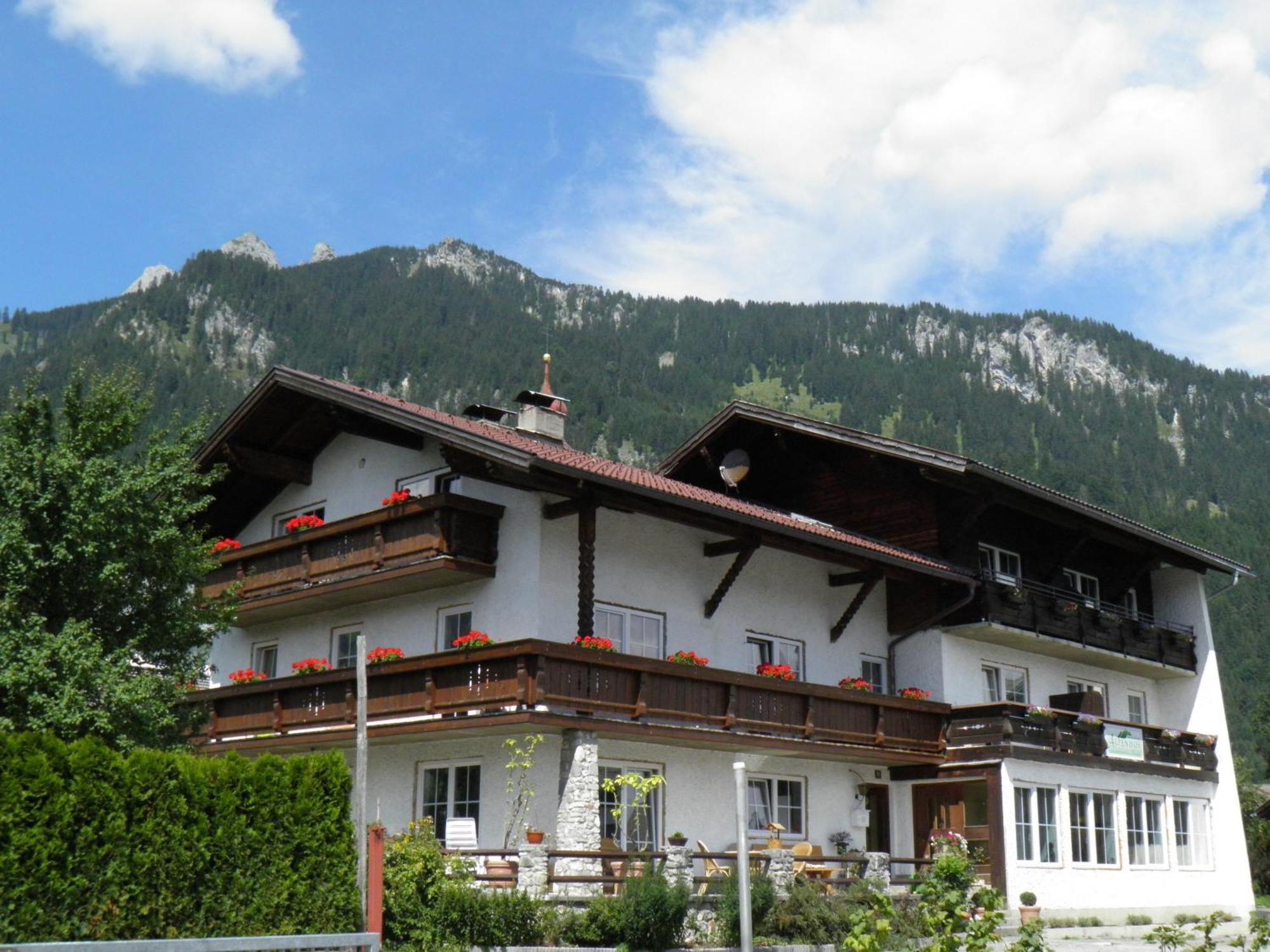 로이테 Alpenhof Waengle 아파트 호텔 외부 사진